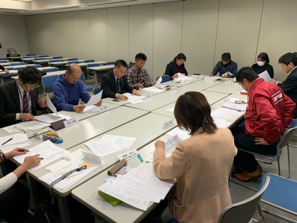 第2回災害対策特別委員会の様子1